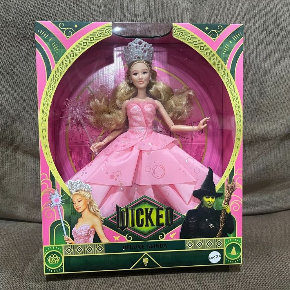 COLLECTIBLE MATTEL Wicked Movie DELUXE GLINDA Fashion Doll URL MISPRINT …